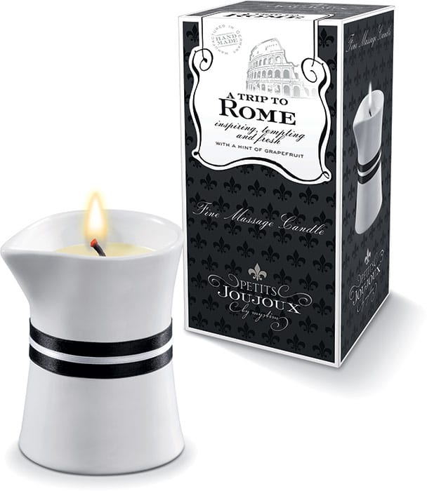 Bougie de Massage Petits Joujoux - Voyage à Rome