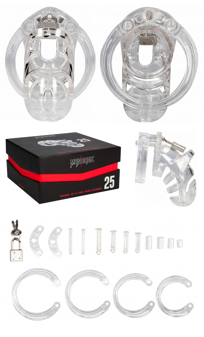ManCage Chastity Cage Model 25 | Sécurité et Confort