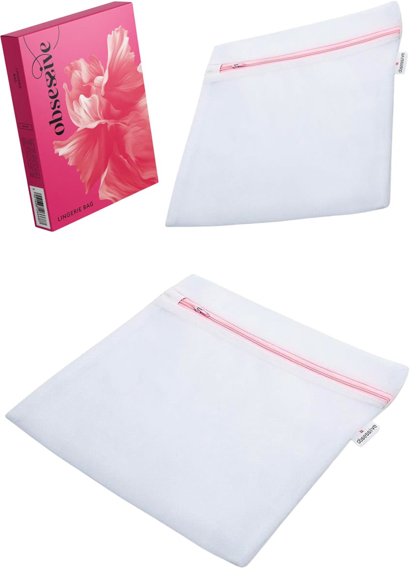 Obsessive Lingerie Waschbeutel | Schutzwaschbeutel | Weiss