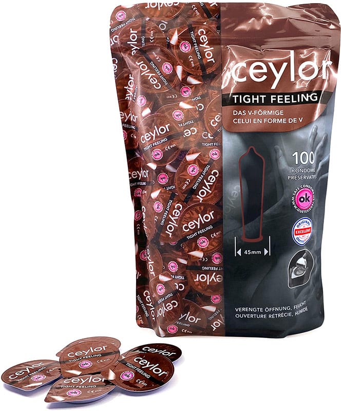 Ceylor Tight Feeling | Préservatif avec ouverture rétrécie