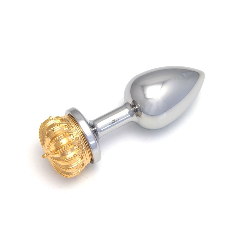Rosebuds Couronne | Plug anal décoré d'une couronne dorée | L