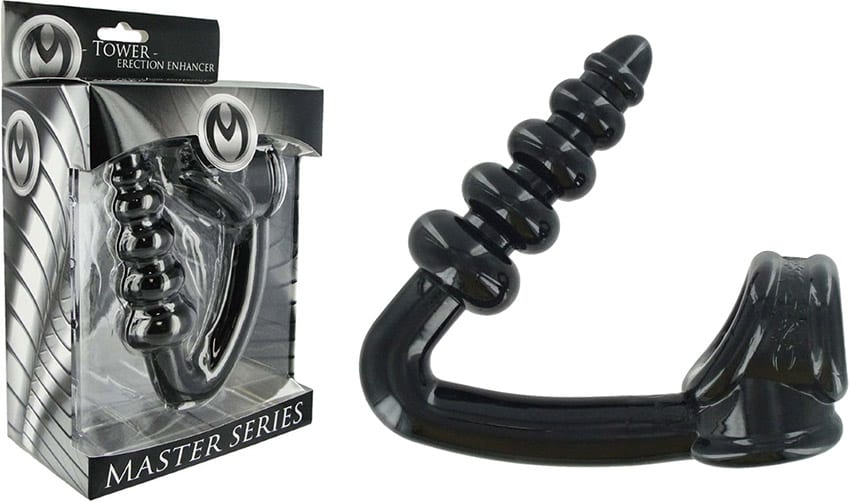Master Series The Tower | Cockring & plug anal | Envoi discret