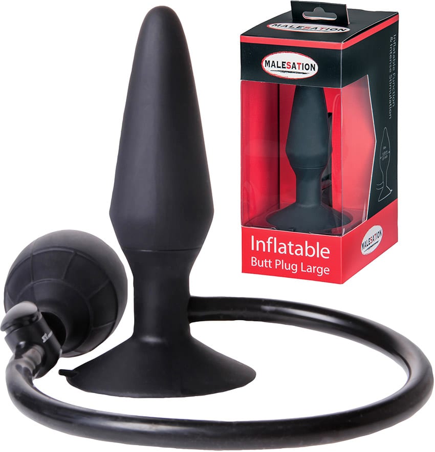 Malesation | Inflatable Butt Plug Large | Plug anal gonflable