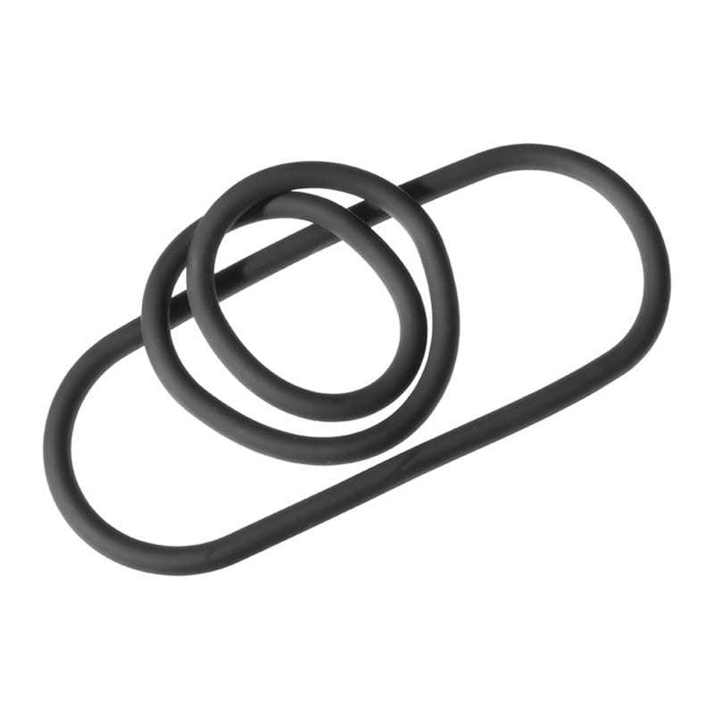 XPlay Gear Wrap Ring | Packung mit 3 dehnbaren Penisringen aus Gummi