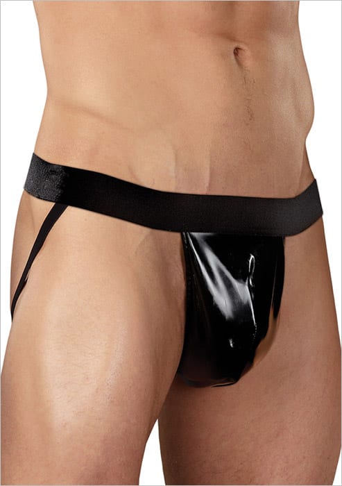 Male Power Liquid Onyx | Hodenschutz aus Nasseffekt-Stoff
