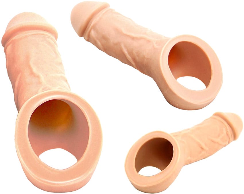 VixSkin Holster - Gaine en silicone pour pénis - Beige - KissKiss