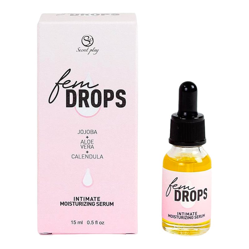 Secret Play Fem Drops | Sérum hydratant intime | 15 ml