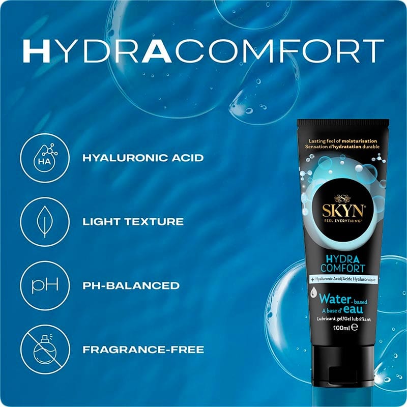 SKYN Hydra Comfort | Gel lubrifiant hydratant à base d'eau