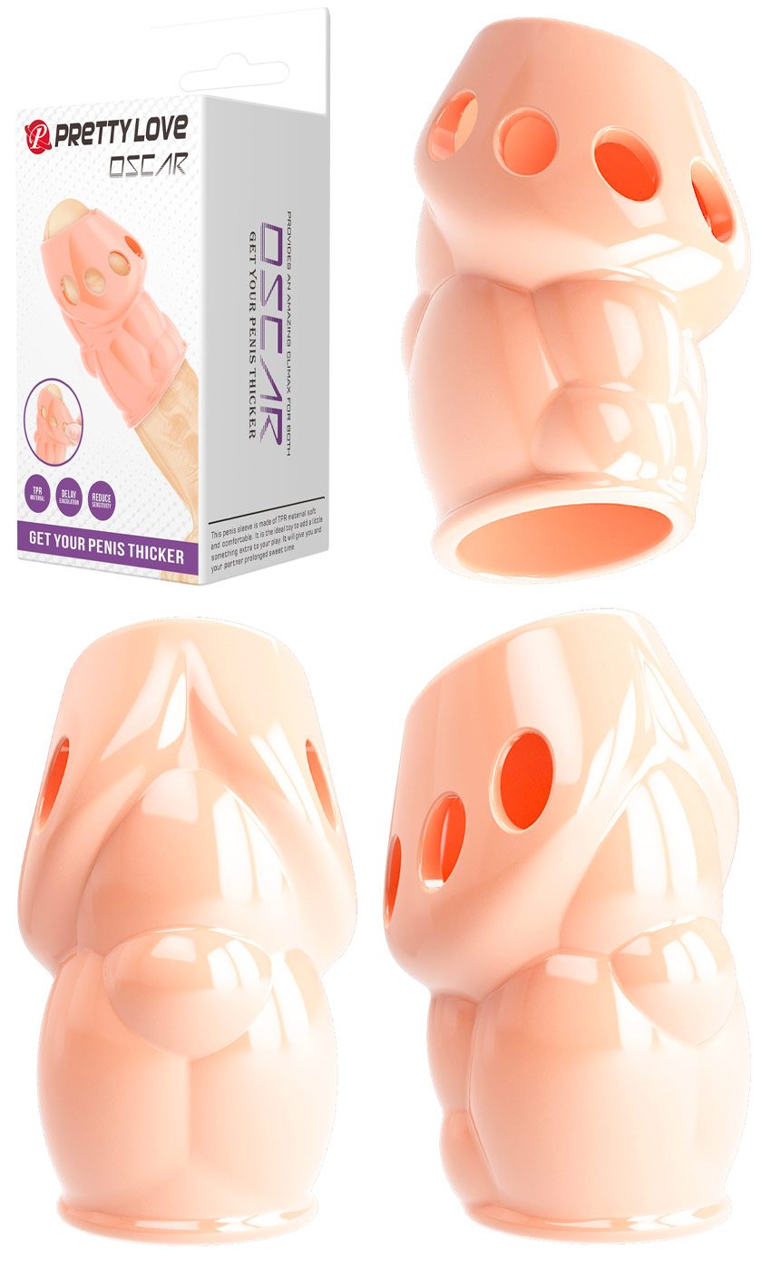 Pretty Love Oscar | Gaine réaliste et grossissante pour gland