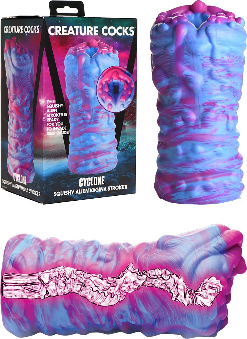 Creature Cocks Cyclone Squishy Alien | Masturbator Alien-Vagina