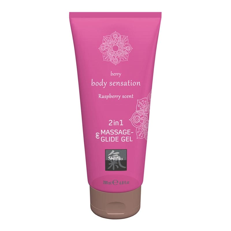 Shiatsu Body Sensation | Massagegel und Gleitmittel mit Himbeeraroma