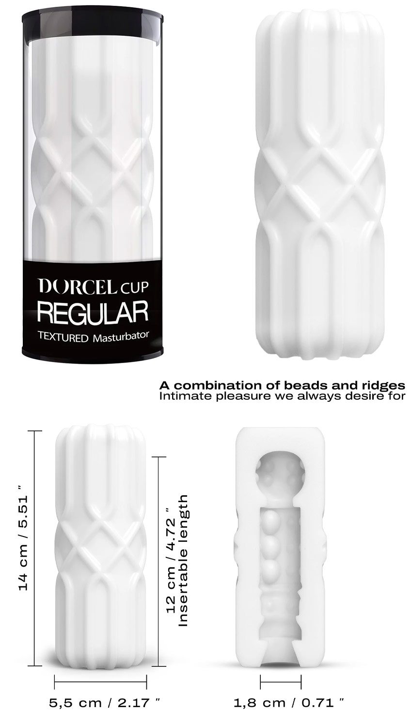 Dorcel Cup Regular | Masturbateur texturé des plus jouissifs