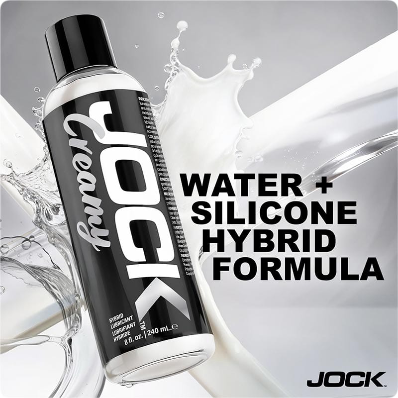 Jock Creamy | Hybrides Gleitmittel | Sperma-Effekt