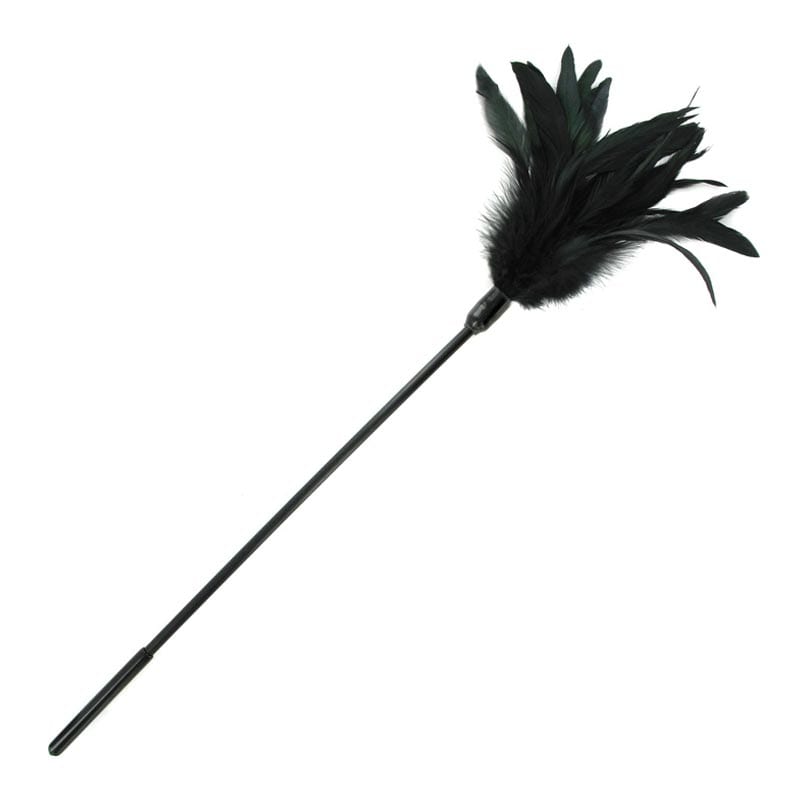 Sportsheets Starburst Feather Body Tickler | Plumeau noir