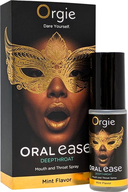 Orgie Oral Ease | Spray pour gorge profonde au goût de menthe