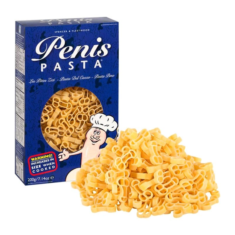 Pâtes en forme de zizi | Penis Pasta | Cadeau humoristique