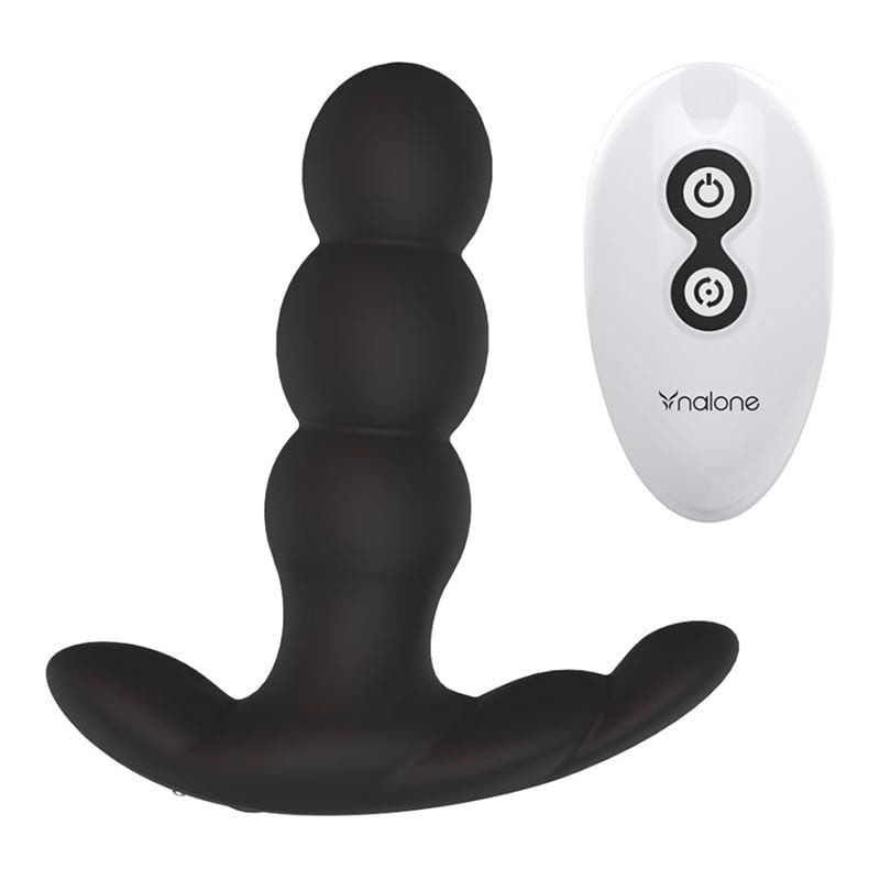 Nalone Pearl | Stimulateur anal vibrant et rotatif | Télécommandé