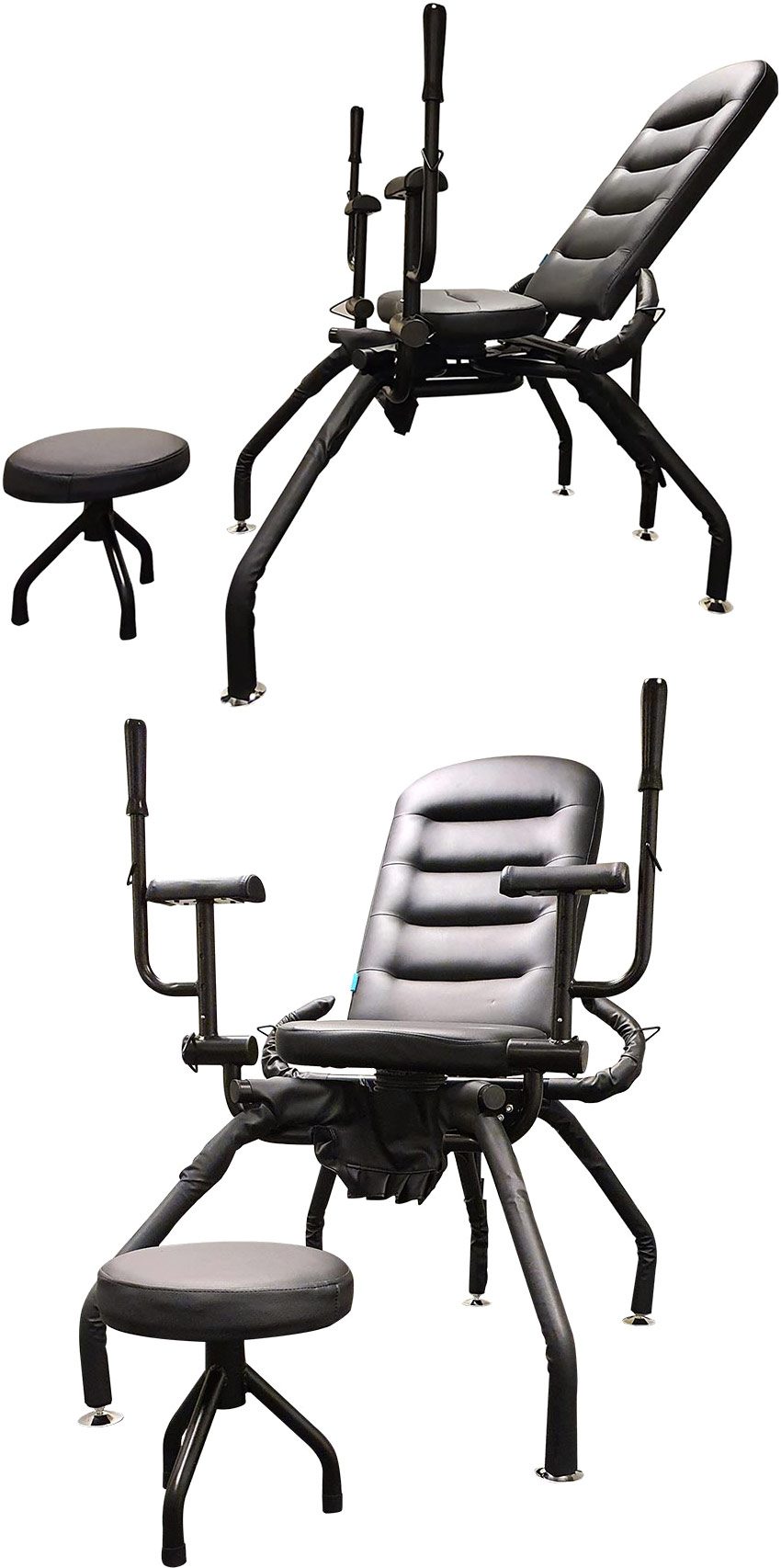 The BDSM Sex Chair 2.0 - Stuhl für Gynäkologie und Bondage - KissKiss