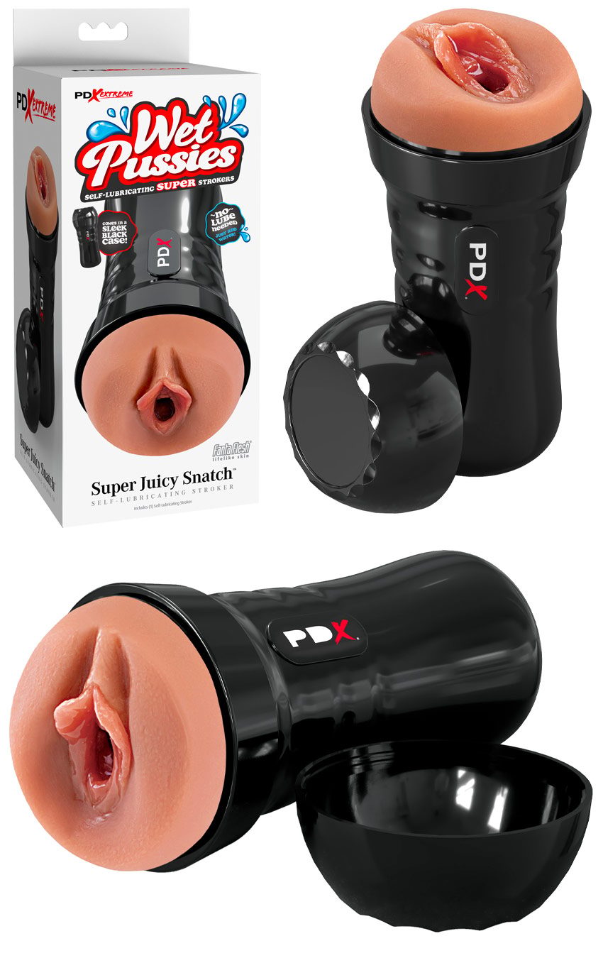 PDX Extreme Wet Pussies Super Juicy Snatch Dark | Masturbator