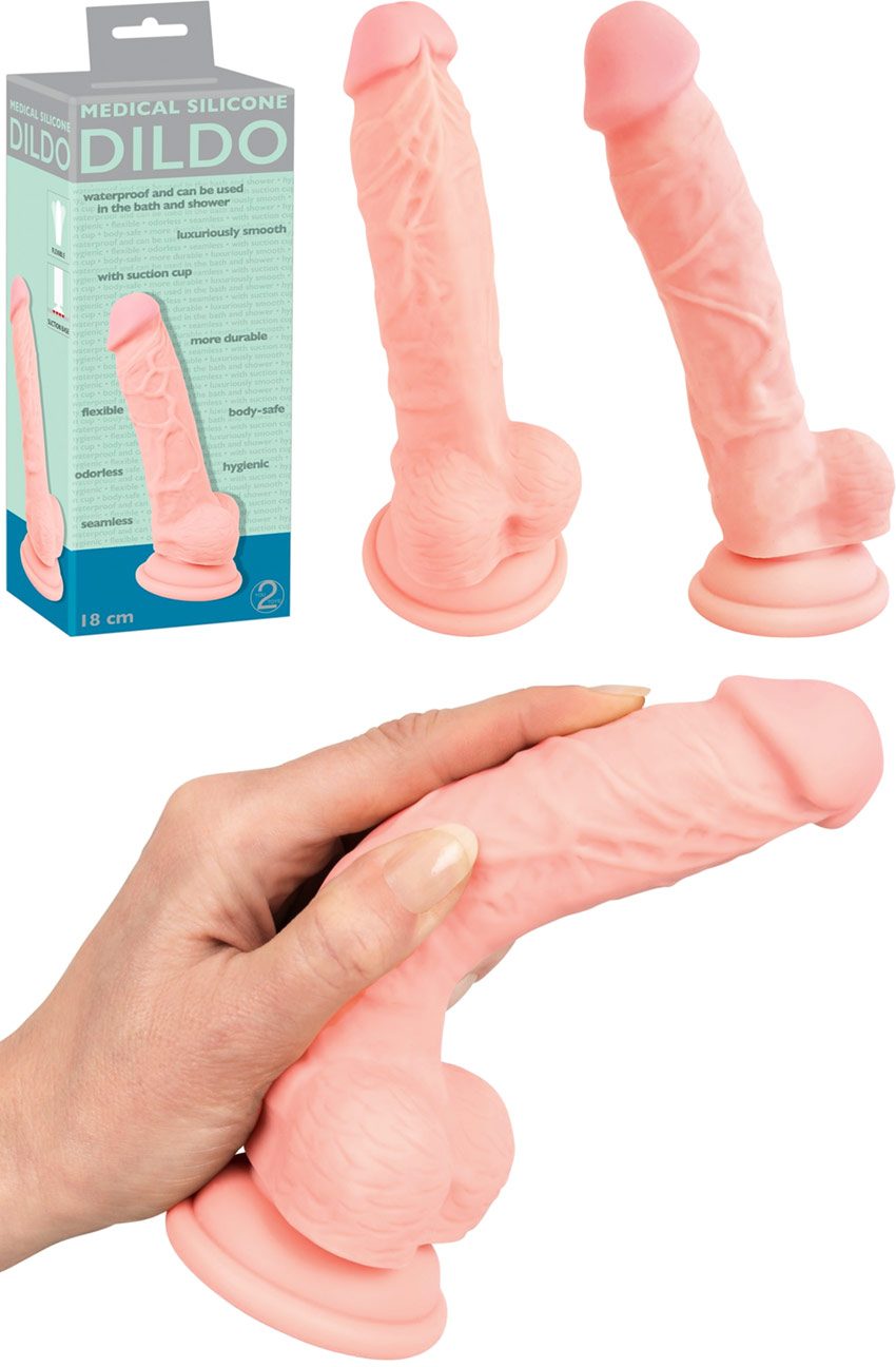 You2Toys | Realistischer Dildo aus medizinischem Silikon | 12.5 cm