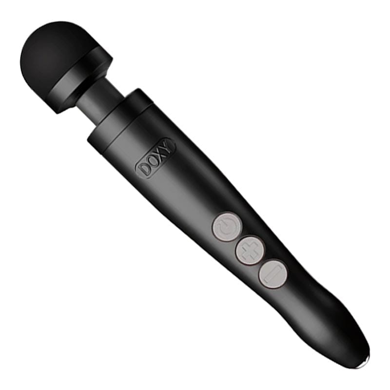 DOXY Die Cast 3R | Ultrastarker + wiederaufladbarer Vibrator | Schwarz