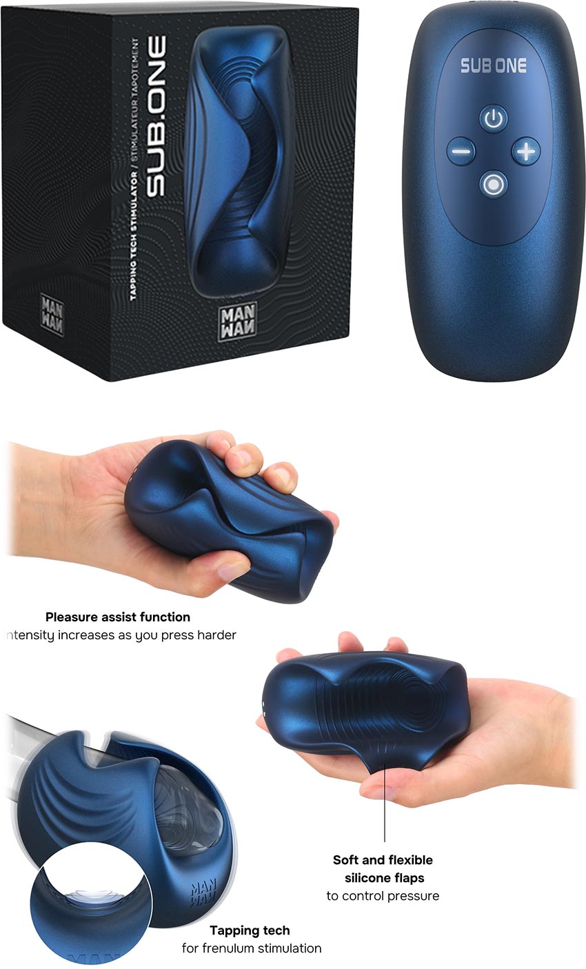 ManWan SUB.ONE | Masturbator für Männer, der Tippen liefert