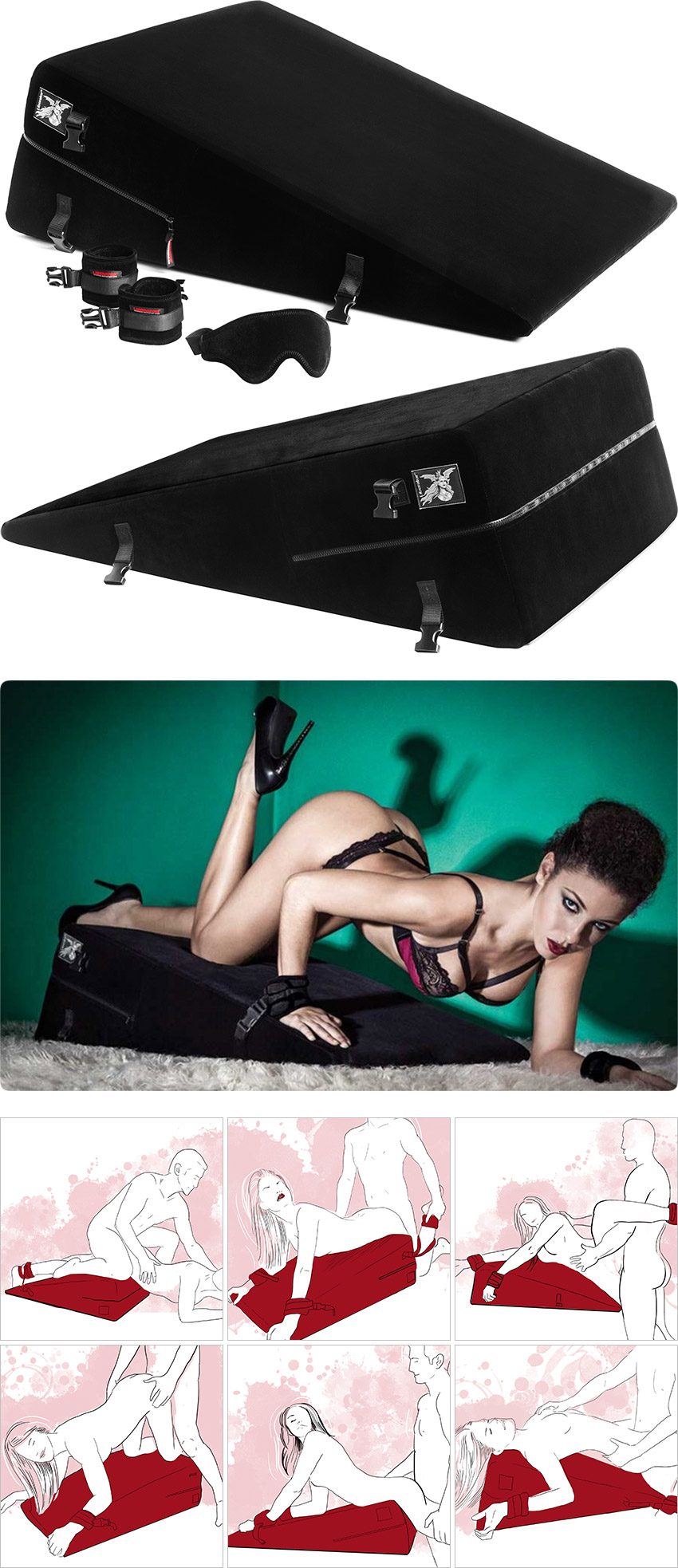 Liberator Ramp Black Label | Coussin érotique