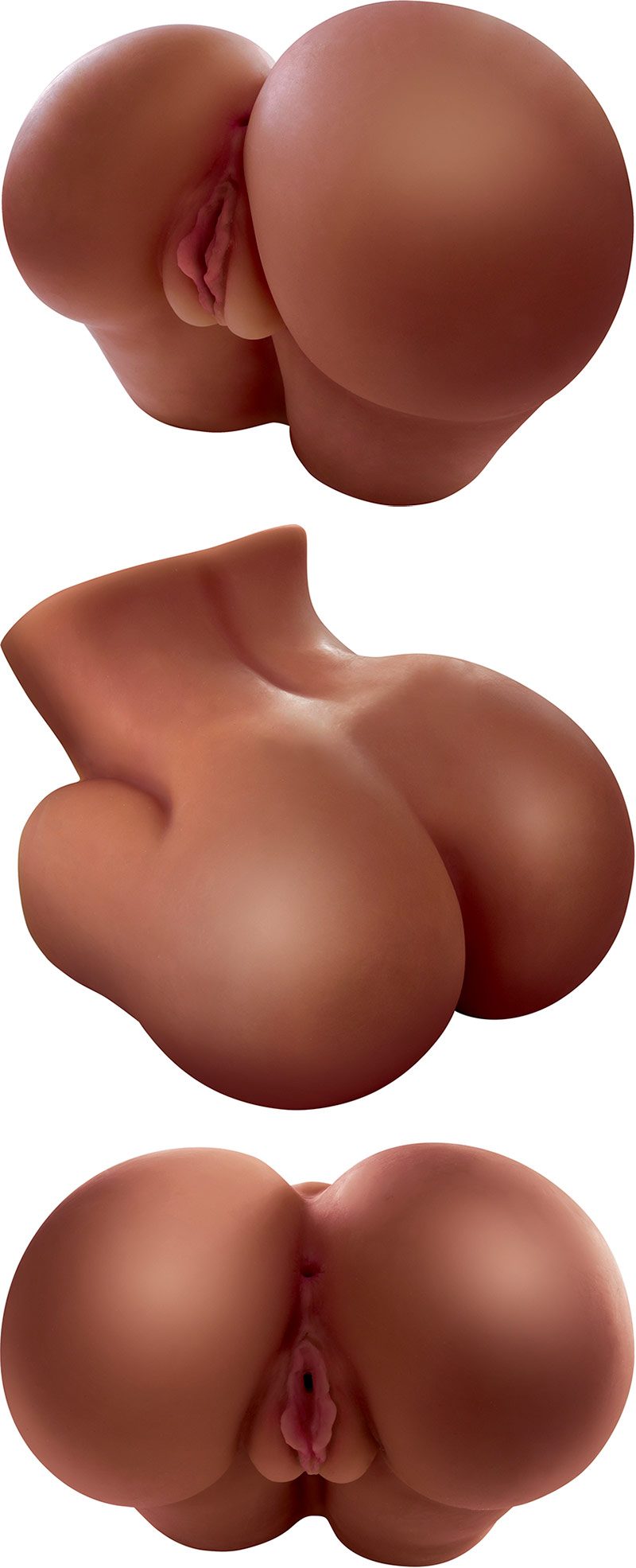 Fuck My Black Bubble Butt - Masturbateur réaliste - Paire de fesses