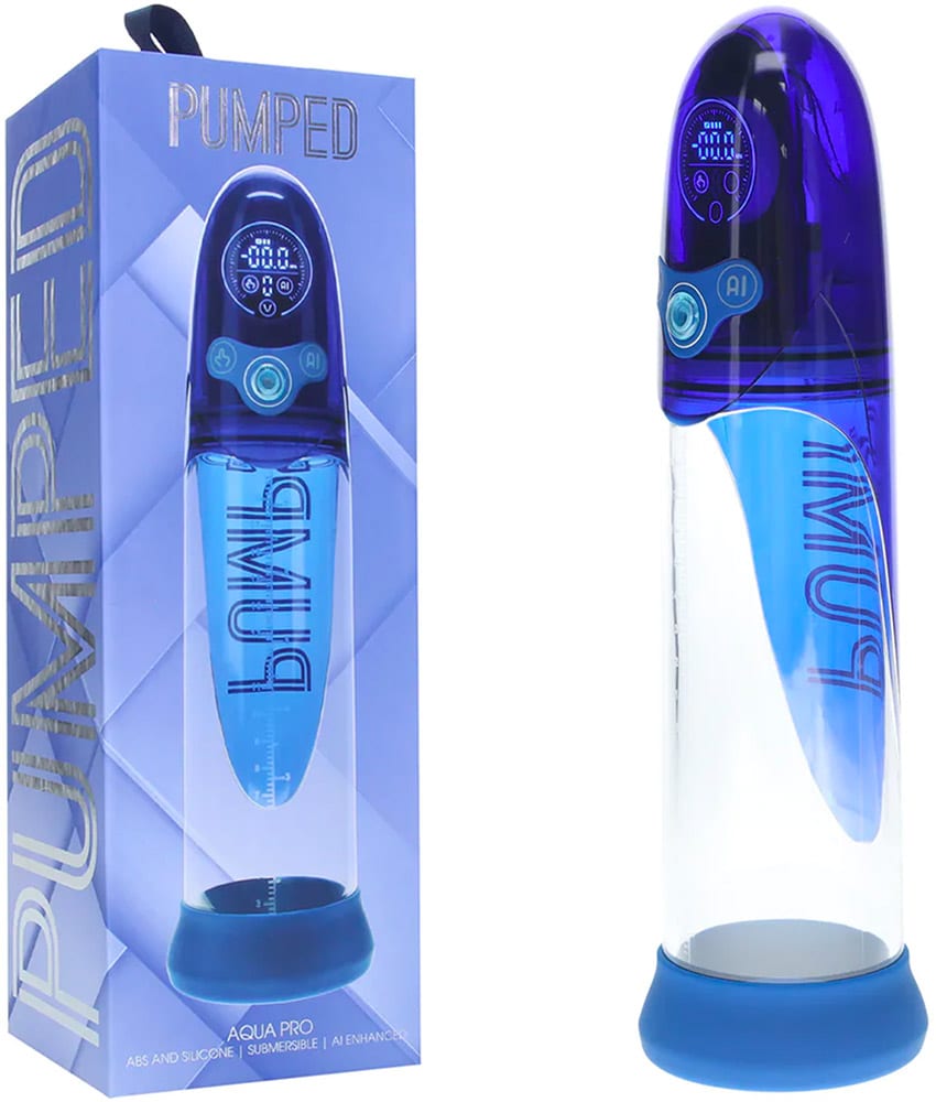 Pumped Aqua Pro | Pompe à pénis automatique avec écran