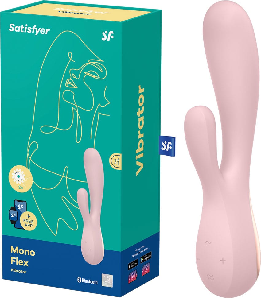 Satisfyer Mono Flex | Vibromasseur rabbit | Point G et clitoris