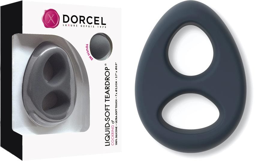 Dorcel Liquid-Soft Teardrop | Doppelter, extrem weicher Penisring