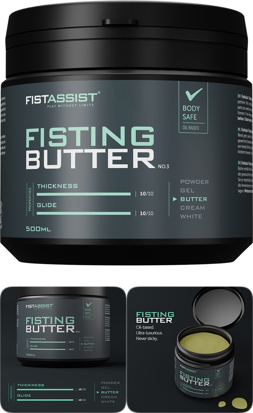 Fist Assist Fisting Butter | Beurre pour fisting | 500 ml