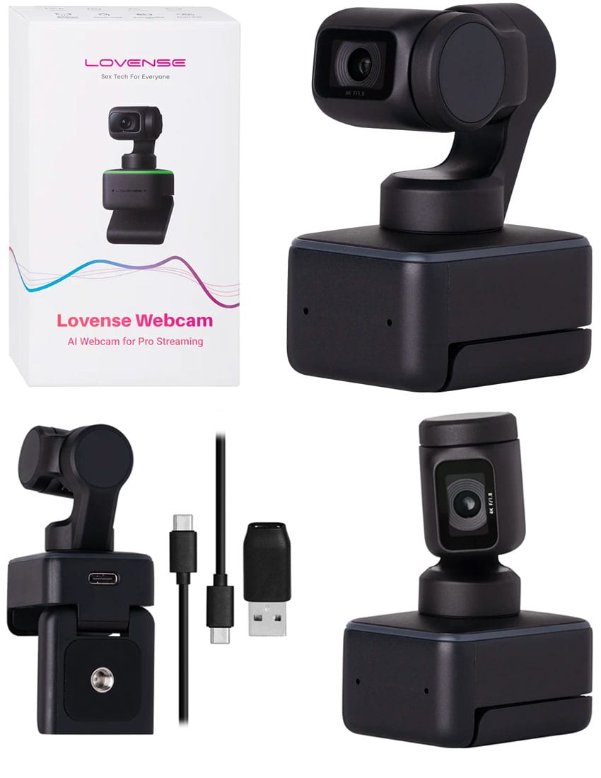 Lovense Webcam | Mini caméra pour la diffusion en direct