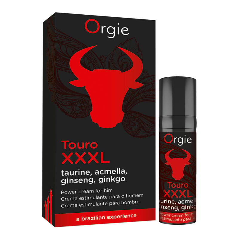 Orgie Touro XXXL - Crème puissante pour stimuler l'érection - KissKiss