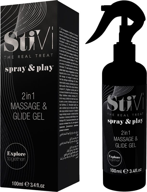 StiVi Spray & Play | Intimgleitmittel auf Wasserbasis – 100 ml