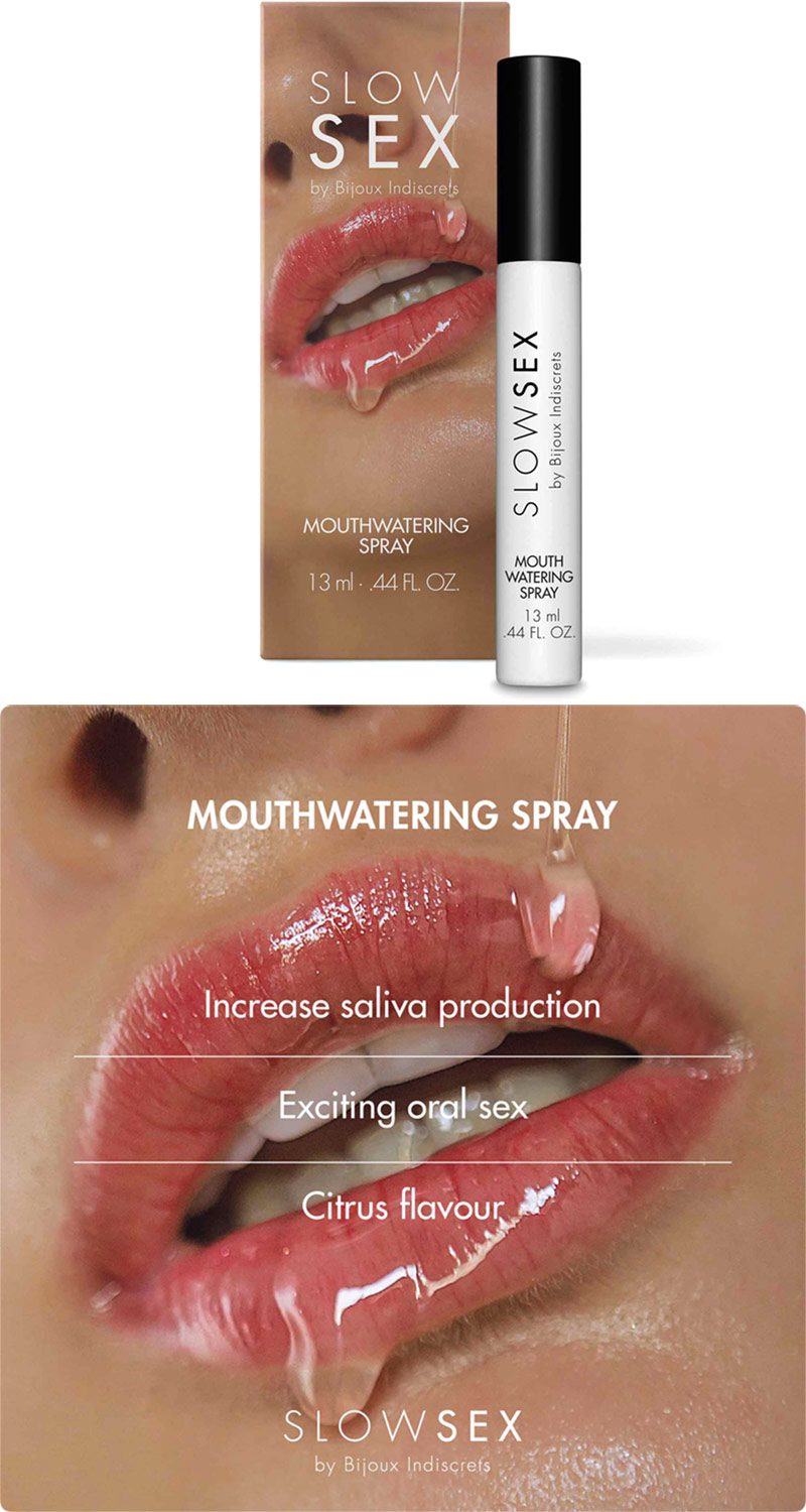 Bijoux Indiscrets Slow Sex | Speichelaktivatorspray für Oralsex