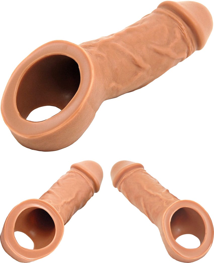 VixSkin Holster | Penishülle aus Silikon | Farbe: karamell