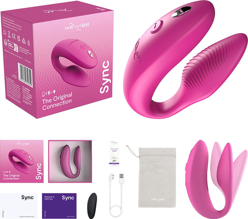 We-Vibe Sync 2 | Vibromasseur connecté à distance pour couple