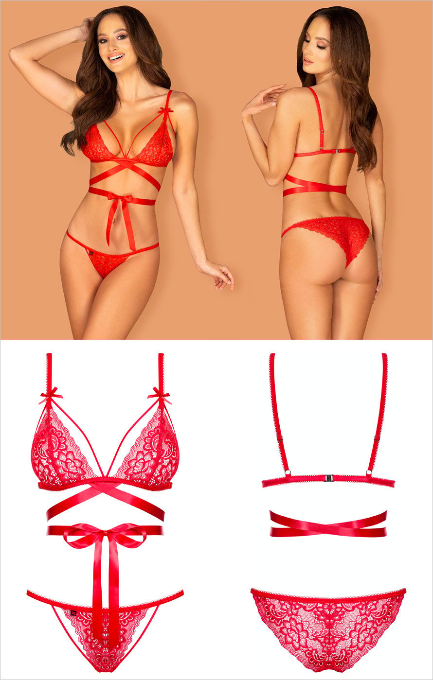 Obsessive Lovlea Set - Rot