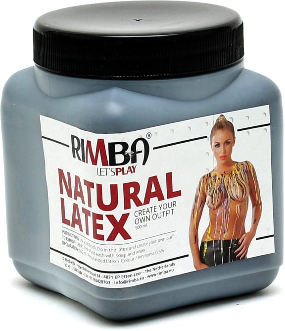Latex liquide naturel - 450 ml (Noir)