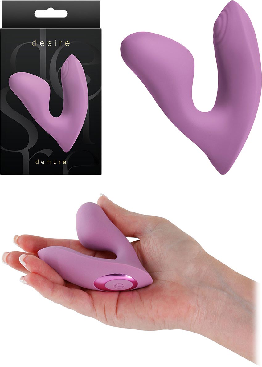 NS Novelties Desire Demure | Vibrator mit gezielter Stimulation