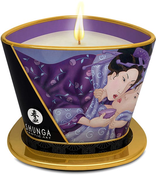 Shunga Libido | Bougie de massage | Senteur fruits exotiques | 170 ml