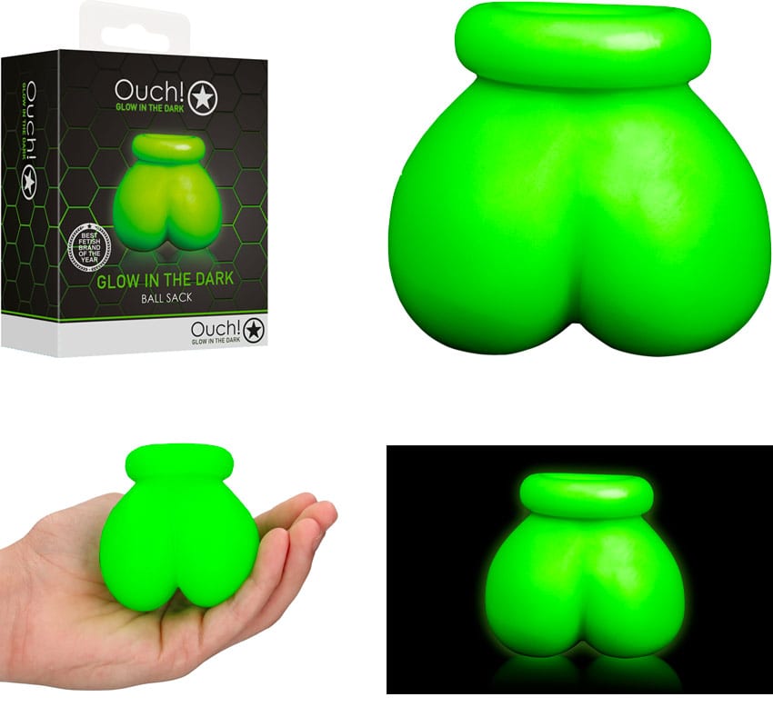 Ball Sack Glow in the Dark | Étireur de testicules | Stimulation unique