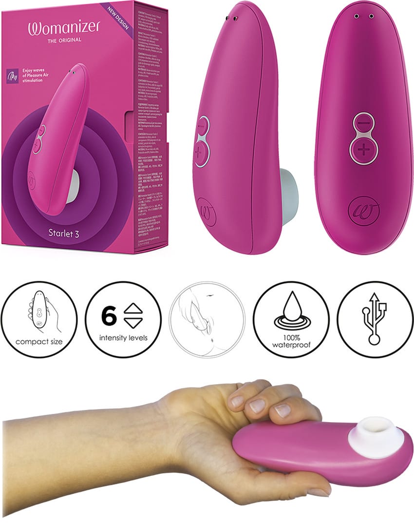 Womanizer Starlet 3 | Ultrakompakter Klitorisstimulator | Rosa