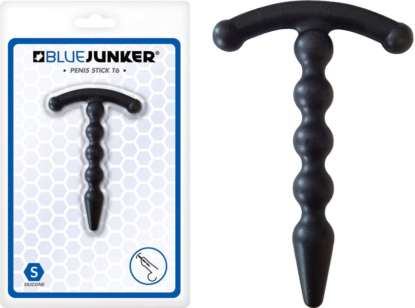 Blue Junker T6 | Plug urétral avec perles stimulantes