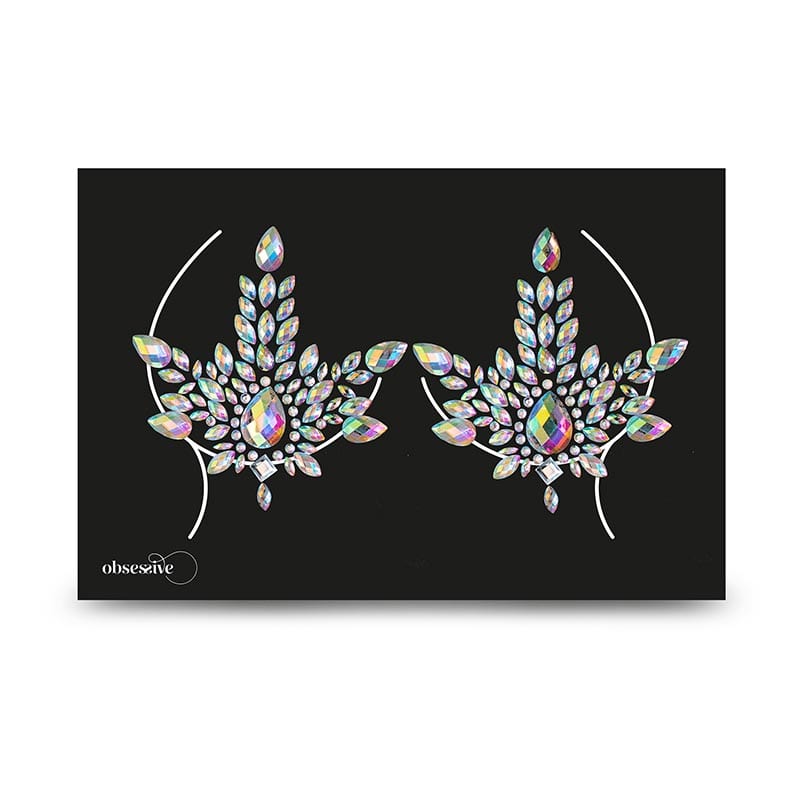 Obsessive 2924 | Selbstklebender Schmuck für die Brüste