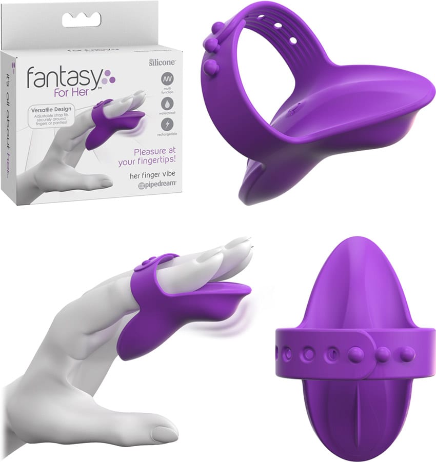 Pipedream Fantasy For Her Finger Vibe | Doigt vibrant étanche