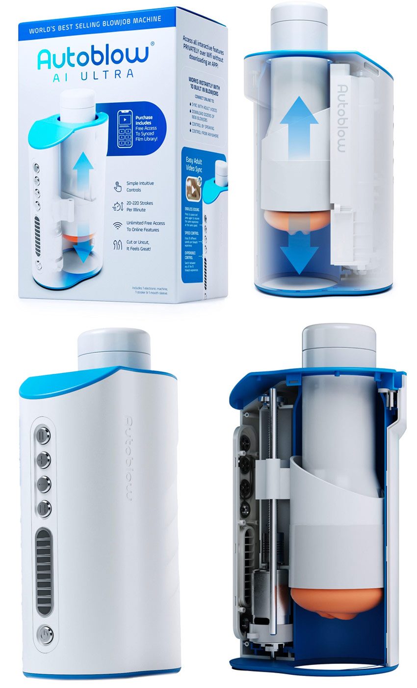 Autoblow AI Ultra | Masturbateur automatique avancé