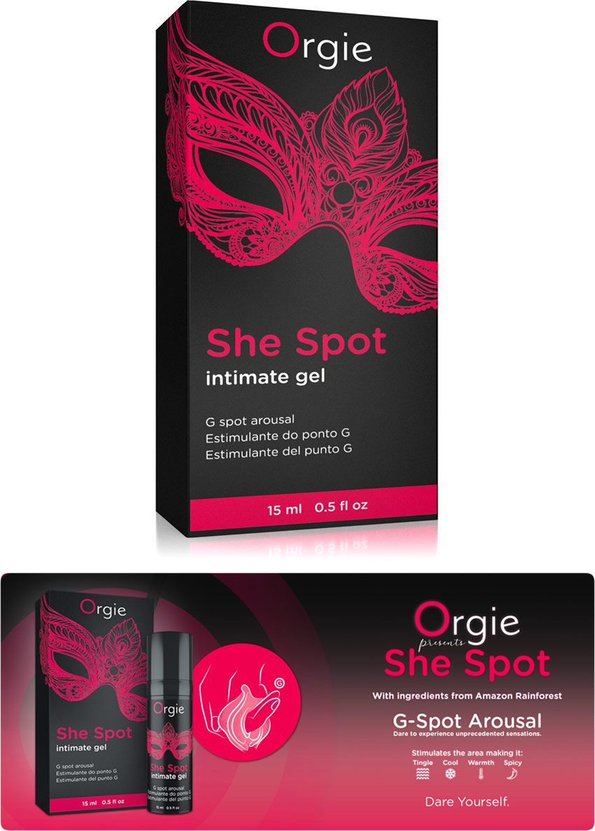 Orgie She Spot | Stimulationsgel für den weiblichen G-Punkt | 15 ml