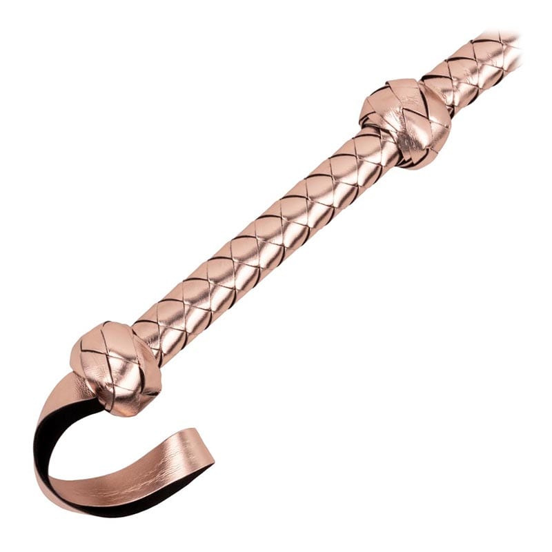 Rosy Gold Kinky Whip | Fouet BDSM élégant rose gold